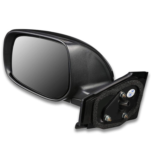 DNA Motoring OEM-MR-TO1320233 Factory Style Manual Left Side Door Mirror Compatible with 06-11 Toyota Yaris Hatchback