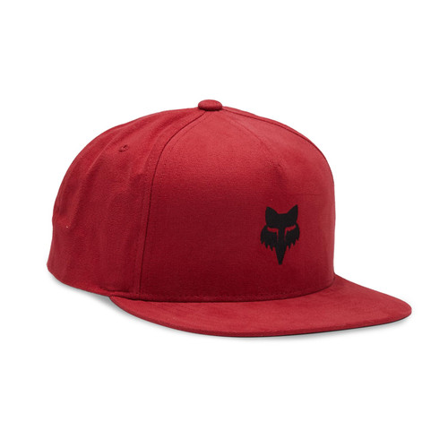 Fox Racing Men's Standard Fox Head Snapback HAT, Flame RED, One Size