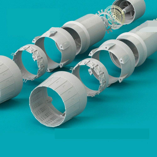 Reskit RSU72-0028 - 1/72 F-111 A/B/C/D/E (EF-111) Exhaust nozzles for Hasegawa kit Scale Resin Detail kit