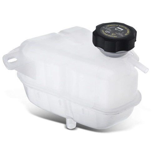 A-Premium Engine Coolant Overflow Recovery Reservoir Tank [with Cap] Compatible with Chevy Malibu 2008-2012 & Pontiac G6 2006-2010 & Saturn Aura 2007-2009, [2.2L 2.4L 3.5L 3.6L], Replace# 25775252