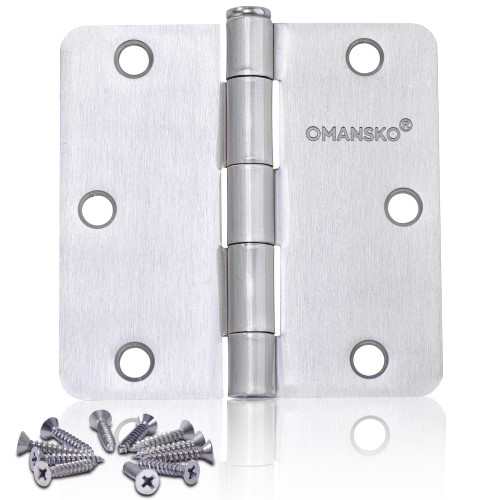 24 Pack 3.5" x 3.5" Nickel Door Hinges, Brushed Nickel Hinges for Doors 3 1/2 Interior Door Hinges 1/4" Radius Corners Satin Nickel Door Hinges for Standard Residential Bedroom 24 Pack 3.5" x 3.5" Nickel Door Hinges, Brushed Nickel Hinges for Doors 3 1/2 Interior Door Hinges 1/4" Radius Corners Satin Nickel Door Hinges for Standard Residential Bedroom