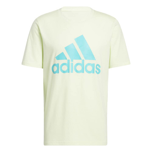 adidas Men's Badge of Sport Tee, Almost Lime/Semi Mint Rush, X-Large
