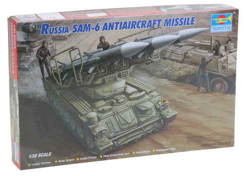 Trumpeter 1/35 Russian SAM6 Anti-Aircraft Missile with Launcher
