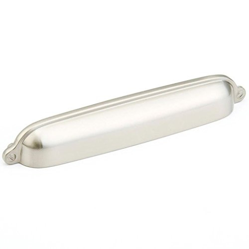 Schaub Country Collection 6 in. (152mm) Cup Pull, Satin Nickel - 744-15