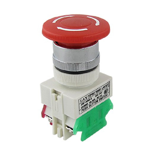 Self Locking Rotary Stop Emergency Push Button Switch
