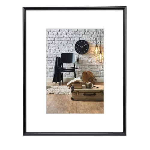 Hama Sevilla Picture Frame, Black, Inner:18 x 24 cm Outer:29.7x42 cm Hama Sevilla Picture Frame, Black, Inner:18 x 24 cm Outer:29.7x42 cm