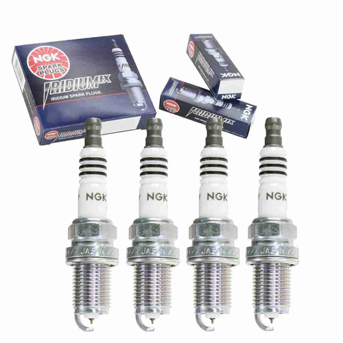 4 pc NGK Iridium IX Spark Plugs compatible with Toyota RAV4 2.0L 2.4L L4 1996-2008