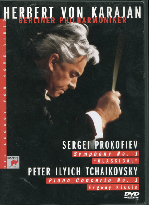 Herbert Von Karajan - New Year's Concert 1988 - Prokofiev Symphony No. 1 & Tchaikovsky Piano Concerto No. 1 / Kissin Herbert Von Karajan - New Year's Concert 1988 - Prokofiev Symphony No. 1 & Tchaikovsky Piano Concerto No. 1 / Kissin