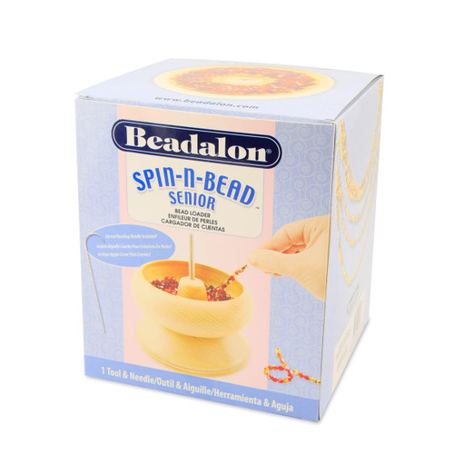 Beadalon Loader Spin-N-Bead, Senior, Brown