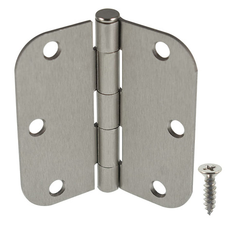 mitoharet 30 Pieces Satin Nickel Door Hinges, Brushed Nickel Iron Inner Door Hinge for Interior Doors 3.5 inch x 3.5 inch 5/8 Radius Rounded Corners mitoharet 30 Pieces Satin Nickel Door Hinges, Brushed Nickel Iron Inner Door Hinge for Interior Doors 3.5 inch x 3.5 inch 5/8 Radius Rounded Corners