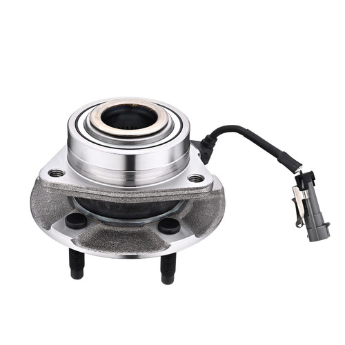JLEO 513189 Front Wheel Bearing and Hub Assembly Compatible with 2005-2006 Chevy Equinox,2006 Pontiac Torrent, 2002-2007 Saturn Vue 5 Lugs W/ABS (1)