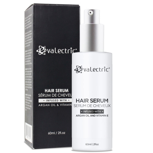 Evalectric Argan Oil Hair Serum - Hair Serum for Dry Damaged Frizzy Hair with Vitamin E - Anti Frizz Hair Serum for Straightening Hair - Hair Smoothing Shine Serum for All Hair Types - 2 Fl. Oz. Evalectric Argan Oil Hair Serum - Hair Serum for Dry Damaged Frizzy Hair with Vitamin E - Anti Frizz Hair Serum for Straightening Hair - Hair Smoothing Shine Serum for All Hair Types - 2 Fl. Oz.