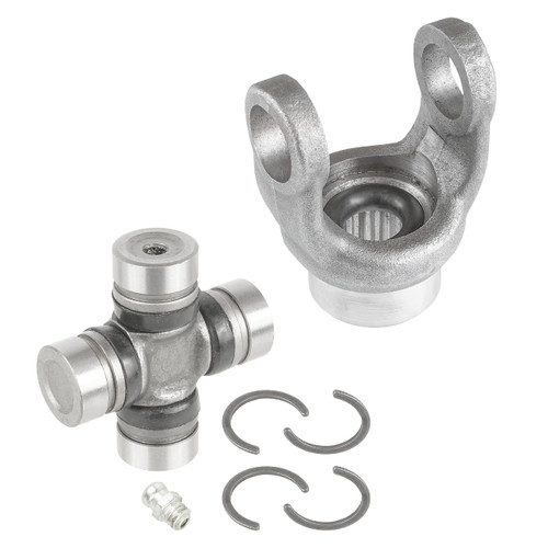 Caltric Rear Drive Shaft Middle Yoke with U-joint Compatible with Yamaha V-Star 1100 XVS1100 1999 2000 2001-2007