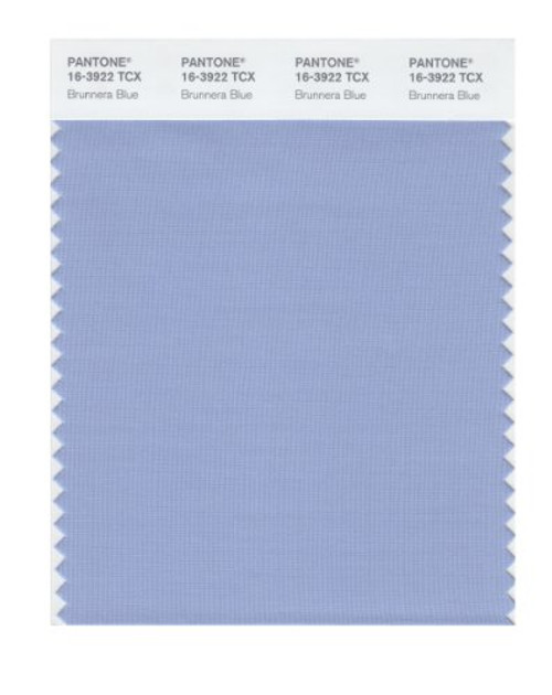 Pantone 16-3922 TCX Smart Color Swatch Card, Brunnera Blue