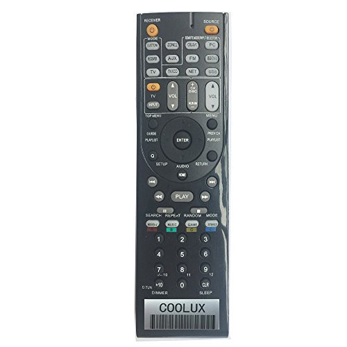 Coolux Universal Remote for Onkyo Audio/Video Receiver for Onkyo Television RC799M HT-R391 HT-R558 HT-R590 HT-R591 HT-RC330 HT-RC430 HT-S3500 HT-S5400 HTS-5500 TX-SR309 TX-SR313 Audio Video Receiver (