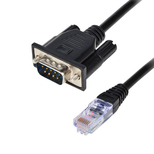 RJ45 to RS232,COOSO DB9 9-Pin Serial Port Male to RJ45 Female Cat5 Ethernet LAN Console 4.9Ft