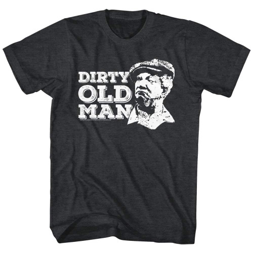 A&E Designs Sanford & Son Dirty Old Man T-Shirt, Black, XL