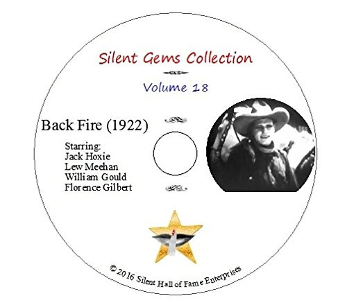 DVD "Back Fire" (1922) starring Jack Hoxie, Lew Meehan, Classic Silent Western