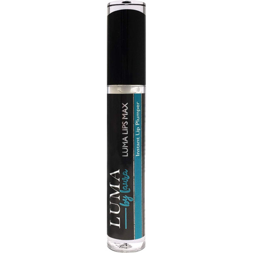 Luma By Laura Moisturizing Lip Plumper Gloss for Aging and Thinning Puckers - Pout Enhancer Lip Care Products with Peptide, Vitamin E and Hyaluronic Acid - Plumping Lip Gloss - Clear and Glossy