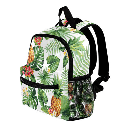 VBFOFBV Backpack for Women Daypack Laptop Backpack Travel Casual Bag, Pineapple Tropical Leaves Flower