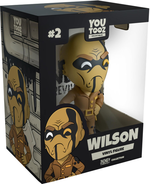 Youtooz Wilson 4.3" Vinyl Figure, Official Licensed Wilson Collectible from Bendy and The Dark Revival Videogame, by Youtooz Bendy and The Dark Revival Collection