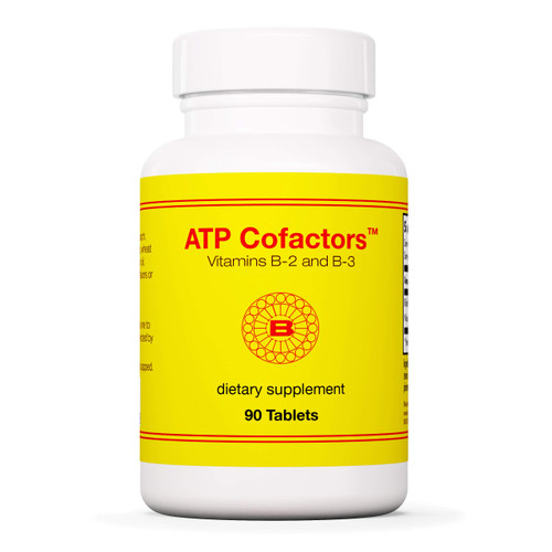Optimox ATP Cofactors - High Potency Vitamin B Complex - Niacin and Riboflavin - Nutritional Support Supplement - 90 Tablets