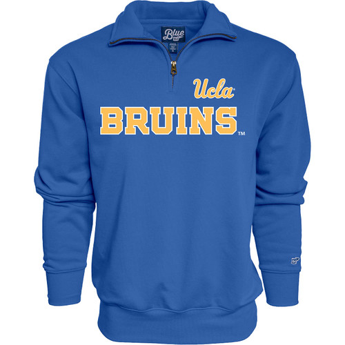 Blue 84 Men's UCLA Bruins Quarter Zip Sweatshirt Team Color, Team Color, Medium Blue 84 Men's UCLA Bruins Quarter Zip Sweatshirt Team Color, Team Color, Medium