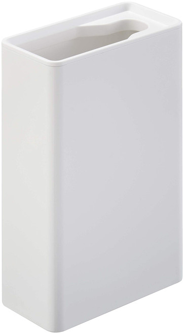 Yamazaki Industries 4855 Flushable Toilet Brush Stand, Tower, White, Approx. W 2.2 x D 4.3 x H 6.7 inches (5.5 x 11 x 17 cm), Tower, Toilet Brush Case