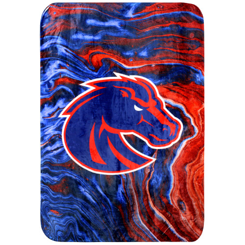 College Covers Everything Comfy Boise State Broncos Color Swept Soft Throw Blanket, 42" x 60"