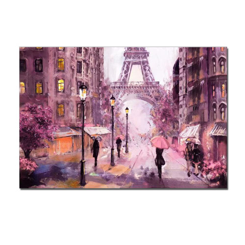 Pink Paris Pictures Living Room Wall Art Girl Bedroom Decoration Eiffel Tower Umbrella Artwork Landscape Canvas Print for Nursery Office Home Decor Framed 16x24inch Pink Paris Pictures Living Room Wall Art Girl Bedroom Decoration Eiffel Tower Umbrella Artwork Landscape Canvas Print for Nursery Office Home Decor Framed 16x24inch
