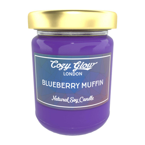 Cozy Glow Blueberry Muffin Large Soy Candle