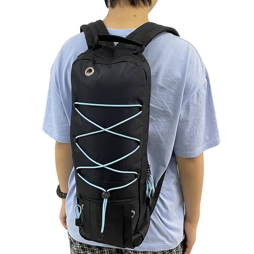 Oxygen Tank Backpack - Portable Cylinder Holder Bag Fits A, B, C, D, M2, ML6, M7 O2 Tank Carrier Pouch Accessories, 600D Oxford (21"Lx9"W)