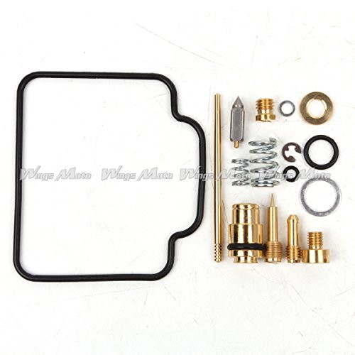 Wingsmoto Carb Repair Carburetor Rebuild Kit for 1991-1998 Suzuki LT4WDX Wingsmoto Carb Repair Carburetor Rebuild Kit for 1991-1998 Suzuki LT4WDX