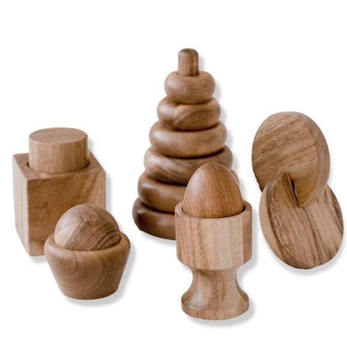 KOOKAROO Montessori Wooden Baby Toys, Montessori Toys for 1 Year Old, Baby Toys 6 to 12 Months, 1 Year Old Toys, Wooden Toys, 6 Month Old Baby Toys, Montessori Toy, Stacking Rings KOOKAROO Montessori Wooden Baby Toys, Montessori Toys for 1 Year Old, Baby Toys 6 to 12 Months, 1 Year Old Toys, Wooden Toys, 6 Month Old Baby Toys, Montessori Toy, Stacking Rings