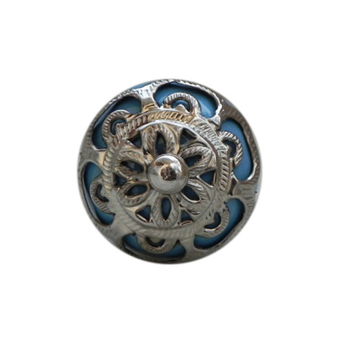 Indian Shelf 8 Pieces Cabinet Pulls | Strewn Bathroom Knobs | Blue Knobs for Bathroom Cabinets | Ceramic Drawer Knob | Vintage Dresser Knobs | Farmhouse Cabinet Knobs and Pulls