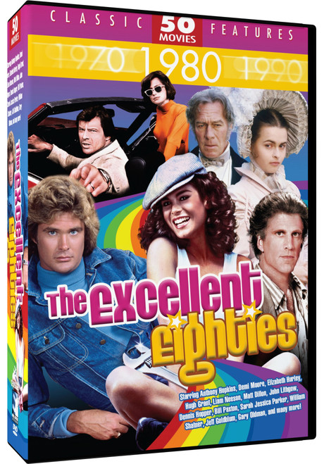 Excellent Eighties - 50 Movie Pack: Bail Out - Hunk - Cave Girl - My Chauffeur - Toby McTeague - Tomboy - Night of the Sharks - The Kidnapping of the President + 42 more! Excellent Eighties - 50 Movie Pack: Bail Out - Hunk - Cave Girl - My Chauffeur - Toby McTeague - Tomboy - Night of the Sharks - The Kidnapping of the President + 42 more!