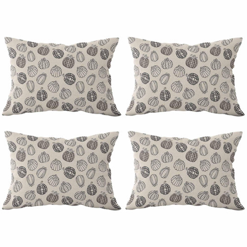 Vintage Thanksgiving Fall Pumpkins Throw Pillows Pillow Covers for Couch 12x20 Set of 4 Outdoor/Indoor Linen Throw Pillow Covers Decorative Cushion Case Pillow Cases for Sofa Bedroom, Harvest Pumpkin Vintage Thanksgiving Fall Pumpkins Throw Pillows Pillow Covers for Couch 12x20 Set of 4 Outdoor/Indoor Linen Throw Pillow Covers Decorative Cushion Case Pillow Cases for Sofa Bedroom, Harvest Pumpkin