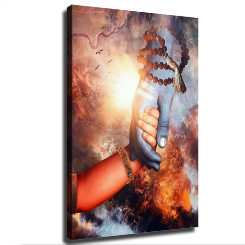 Lord Shiva Statue Poster Lord Shiva Holding Hand Art Poster Canvas Painting Wall Art Poster for Bedroom Living Room Decor (08x12inch-Framed) Lord Shiva Statue Poster Lord Shiva Holding Hand Art Poster Canvas Painting Wall Art Poster for Bedroom Living Room Decor (08x12inch-Framed)