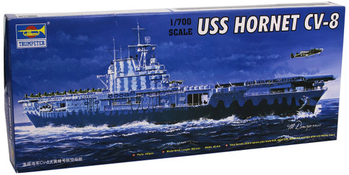 Trumpeter 1/700 WWII USN Aircraft Carrier USS Hornet CV-8 Trumpeter 1/700 WWII USN Aircraft Carrier USS Hornet CV-8