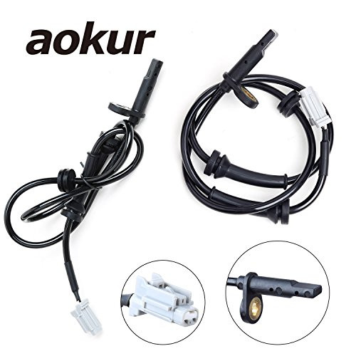 Aokur 2PCS ABS Wheel Speed Sensor Front Left & Right ALS1658 For 2008-2010 Nissan Rogue 2.5L/2008 2011 2012 Nissan X-Trail 2.5L