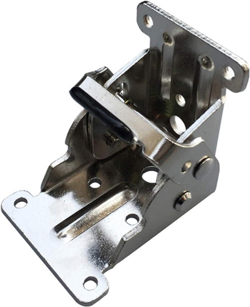 Bracket Foldable Table Leg Bracket with Iron Hinge, Also can be Used for Folding Table and Chair, Folding Telescopic Table, Self-Locking Foot Hinge Hinge (Color : Sliver)