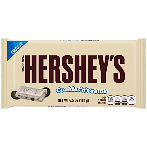 Hershey's Cookies N Creme Giant Bar, 6.5 oz (1)