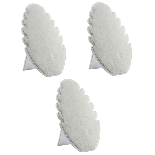 Holibanna 3pcs necklace display stand pendant display stand necklace stand holder jewelry display stand props display board jewelry rack counter necklace holder