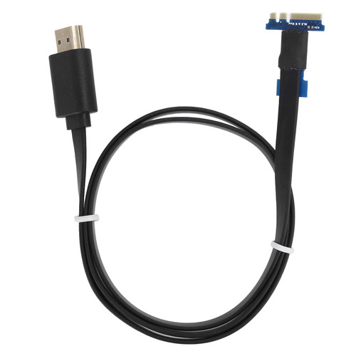 Yunseity NGFF M.2 A/E Key to HDMI Adapter Cable,PCI?E Cable Expansion Device,PCI Express Card Power Cable with NGFF M.2 A/E Key Interface(NGFF AKEY Interface Adapter Cable)