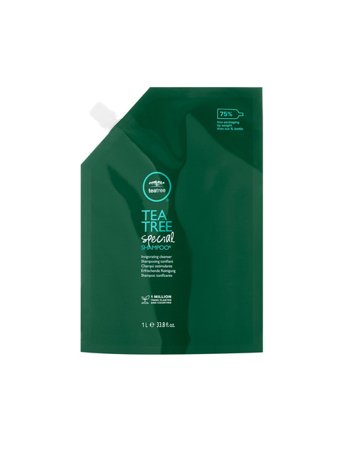 Tea Tree Special Shampoo, Deep Cleans, Refreshes Scalp, For All Hair Types, Especially Oily Hair, 33.8 fl. oz. Tea Tree Special Shampoo, Deep Cleans, Refreshes Scalp, For All Hair Types, Especially Oily Hair, 33.8 fl. oz.