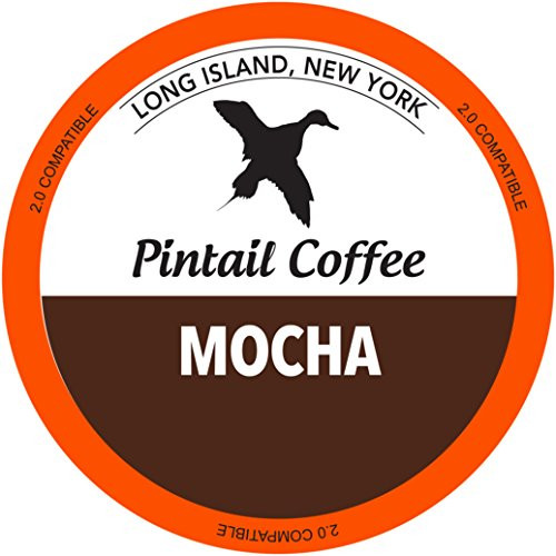 Pintail Coffee - 24 Count Mocha Coffee Single Serve Coffee Pods, Compatible With Keurig K-Cup Brewers