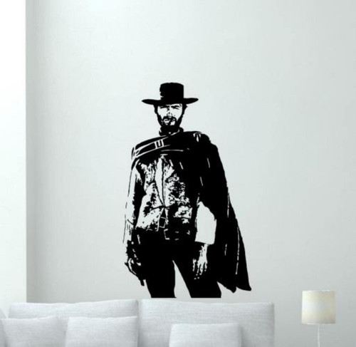 Eastwood Wall Decal Vinyl Sticker Cowboy Decals Sign The Good Bad Ugly Western Wall Decor Home Theater Cinema Film Movie Bedroom Living Room Wall Art Stencil Decor Mural Removable Poster 1360 Eastwood Wall Decal Vinyl Sticker Cowboy Decals Sign The Good Bad Ugly Western Wall Decor Home Theater Cinema Film Movie Bedroom Living Room Wall Art Stencil Decor Mural Removable Poster 1360
