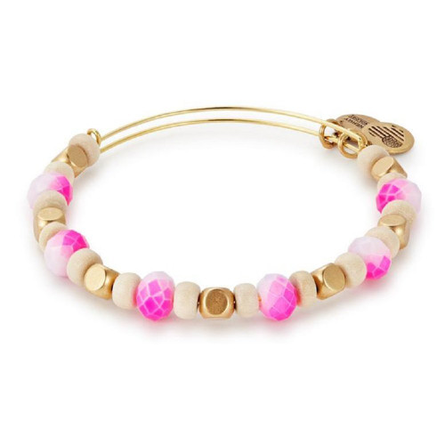 Alex and Ani Sorbet Dragonfruit Expandable Bangle Bracelet Rafaelian Gold