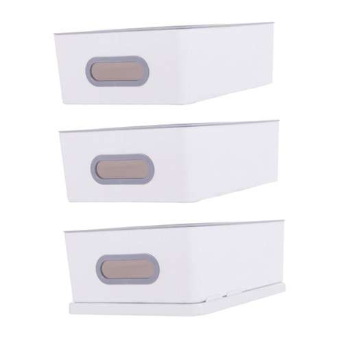 Zerodeko 3pcs Storage Box Vanity Drawer Dresser Scarves Tie Organizer Closet Dresser Drawer Divider Socks Box Organizer Handkerchiefs Box Sock Storage Organizer Storage Container Soap Bra