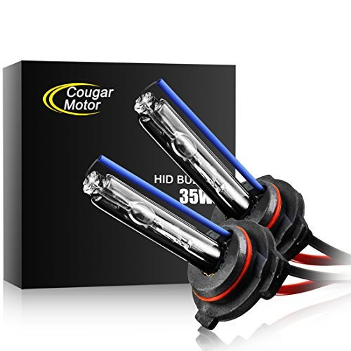 CougarMotor HID Xenon Headlight Replacement Bulbs - H11-35W 5000K (Pack of Two Bulbs) - 2 Yr Warranty